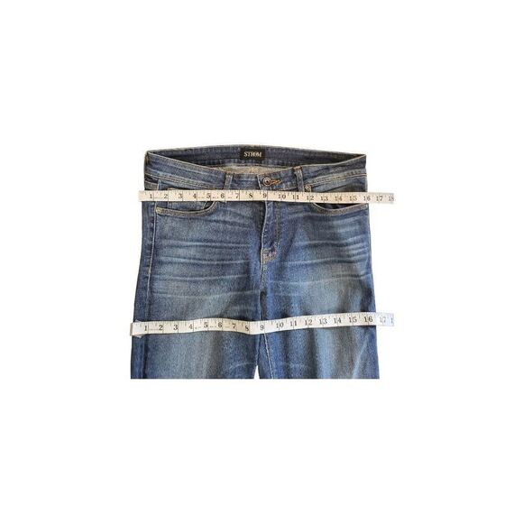 Strom Jeans Women Sz 30 Made In USA Blue Denim Straight Leg‎ - Picture 3 of 7